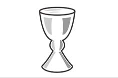 motif calice à graver sur verre