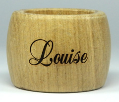 Rond de serviette en chêne